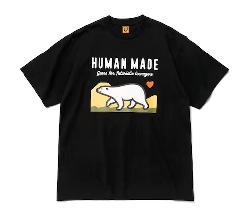 Human Made Polar Bear Graphic T-Shirt Human Made Polar Bear Graphic T-Shirt