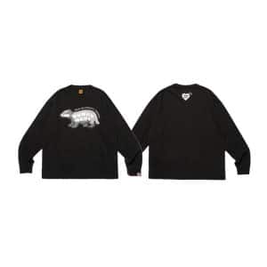 Human Made LS Tee – Honey Badger Graphic Black